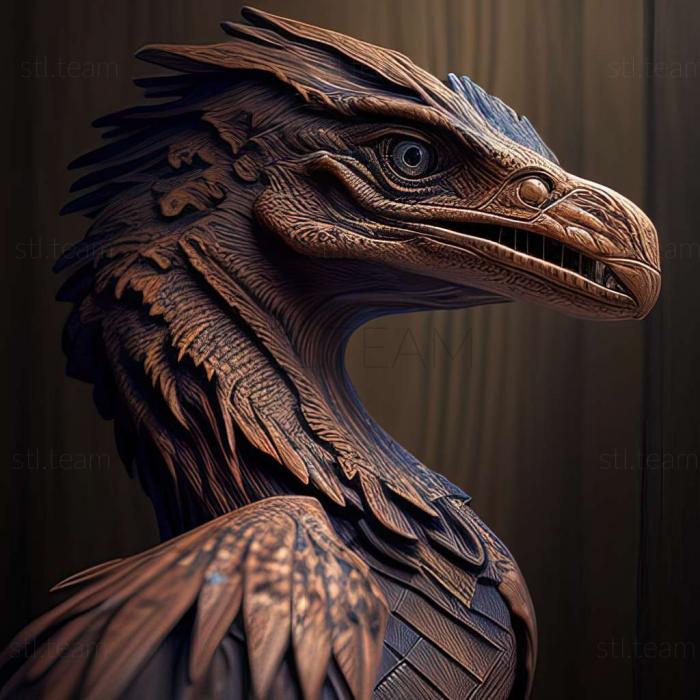 3D model Changyuraptor (STL)